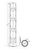 Торшер Maytoni Puntes MOD043FL-08G