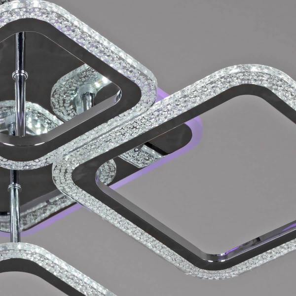 Потолочная светодиодная люстра Reluce 20265-0.3-2+2+1 CR