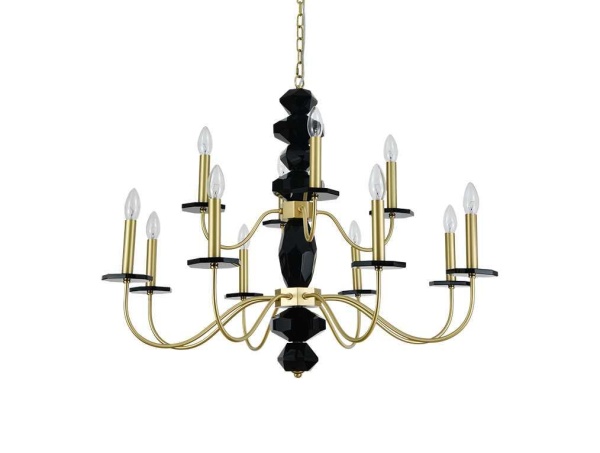 Подвесная люстра Newport 3878+4/С brass М0070883