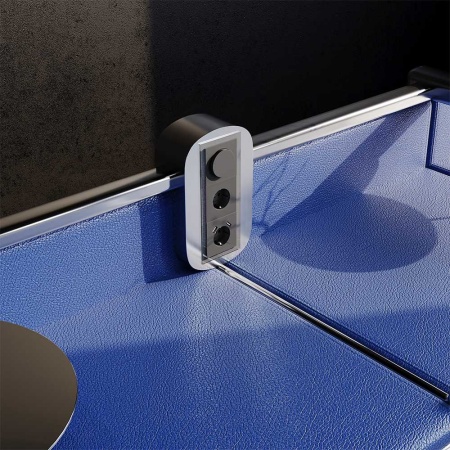 Светорегулятор встраиваемый Voltum S70 поворотно-нажимной 600 Вт, (графит) VLS070307