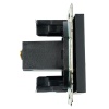 Розетка 2хUSB Stekker Катрин черный GLS10-7115-05 39616