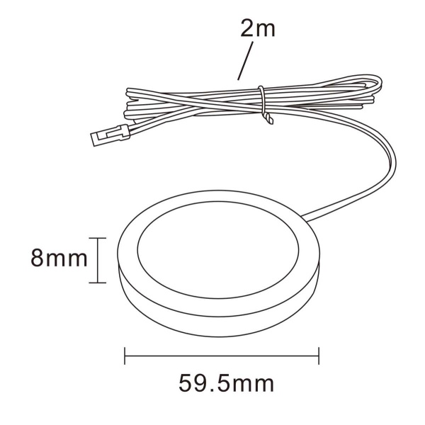 Светильник накладной мебельный 12V Mobiled Lightstar 036230