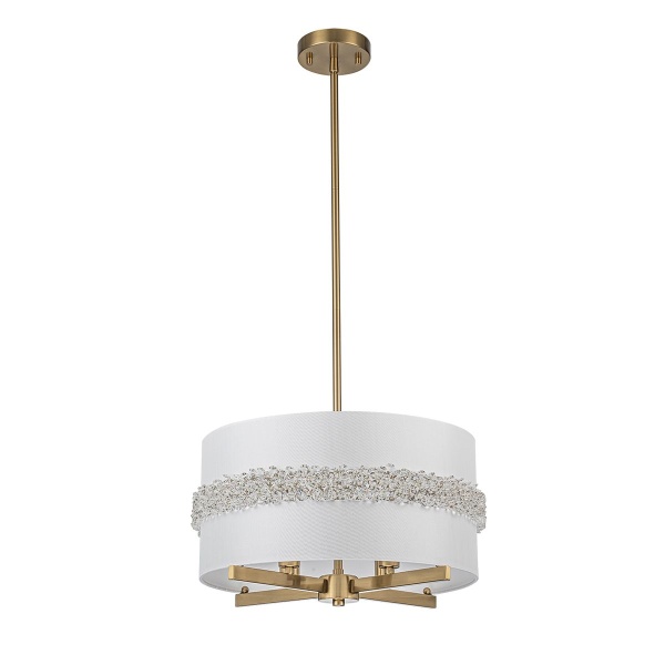 Подвесная люстра Indigo Effetto V13030/4R Brass V000514