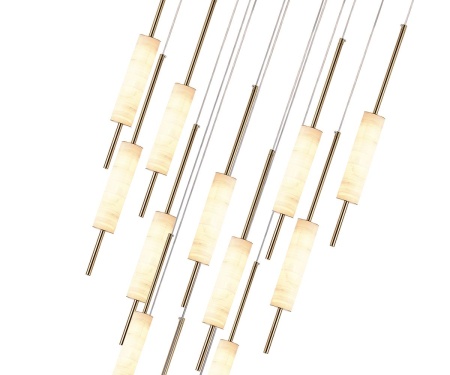 Подвесная светодиодная люстра Kink Light Элиас 07527-15A,36