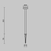 Ландшафтный светильник Maytoni Outdoor O503FL-L4B3K1