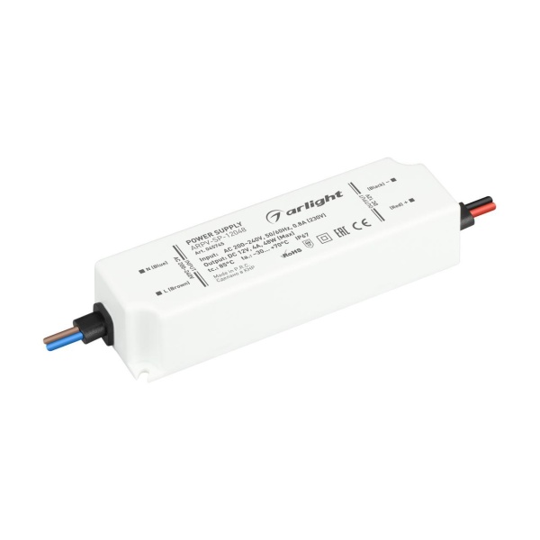 Блок питания ARPV-SP-12048 (12V, 4A, 48W) Arlight 045745