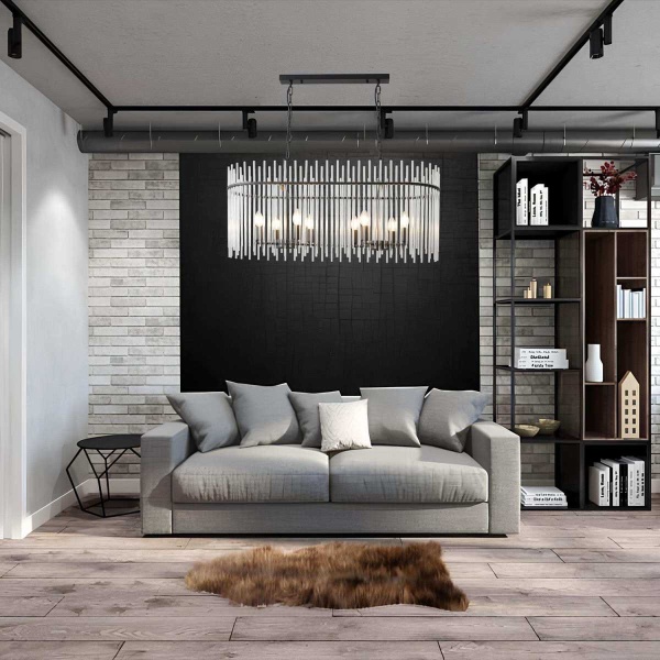 Подвесная люстра Crystal Lux CLARO SP8