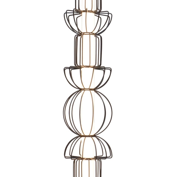 Подвесной светодиодный светильник Indigo Collisore 14030/1P Black V000168L