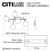 Потолочная светодиодная люстра Citilux Dorsy CL223152