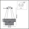 Подвесная люстра Lumion Sava Ledio 8373/55L