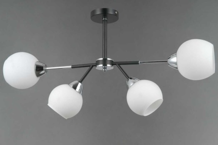 Люстра Illumico IL0715-4CSQ-24 BK CR LIBRA