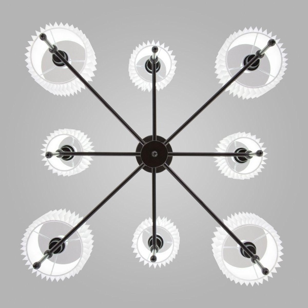 Подвесная люстра Eurosvet Notturno 60162/8 черный