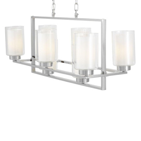 Подвесная люстра Lumina Deco Lino LDP 1239-8 CHR