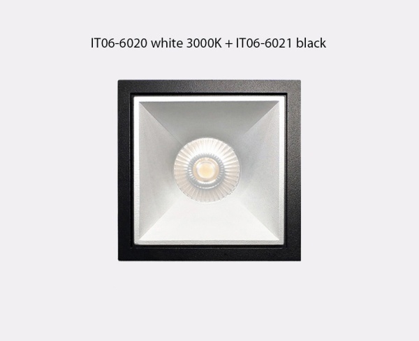 Встраиваемый светодиодный светильник Italline IT06-6020 white 3000K