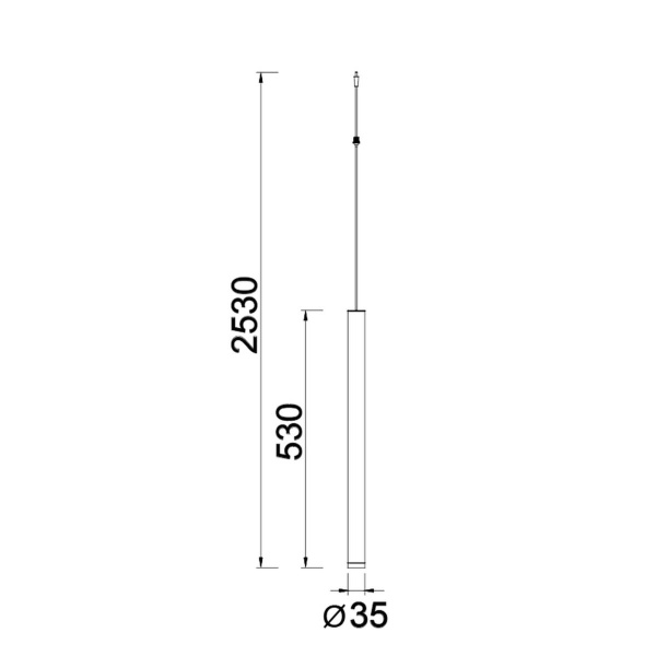 Подвесной модульный светильник без основания Mantra Cala 9333