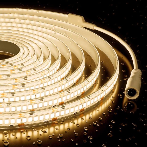 Светодиодная лента Apeyron 14,4W/m 240LED/m 2835SMD теплый белый 5M 00-503