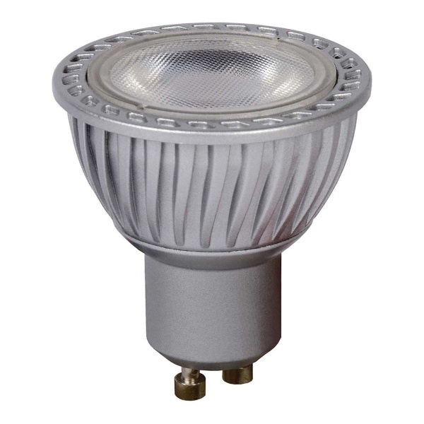 Лампа светодиодная диммируемая Lucide GU10 5W 3000K серая 49006/05/36