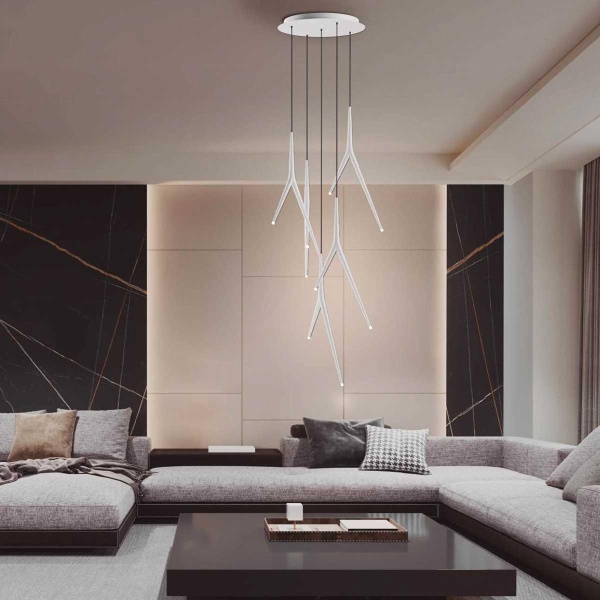 Подвесная люстра Mantra Arrecife 9362+9211 (5L)