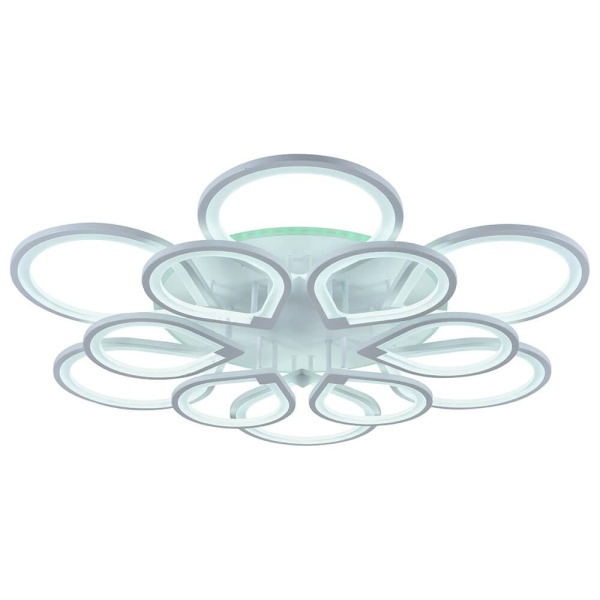 Потолочная светодиодная люстра Profit Light 8000/6+6 WHT