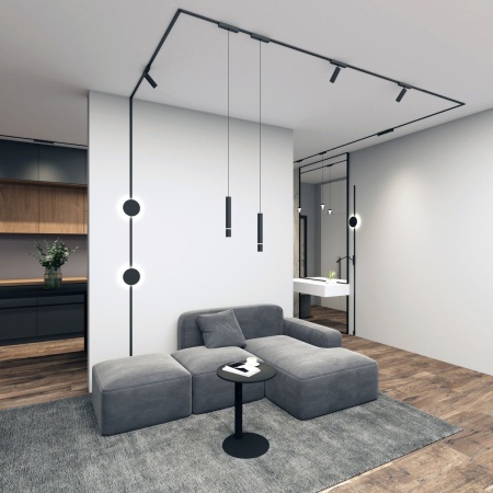 Трековый светильник Denkirs Air Hang DK5345-BK