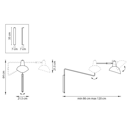 Бра Loft Lightstar 765647