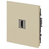 Розетка ЭРА Arktik 16-3114-04 HDMI шампань Б0070507