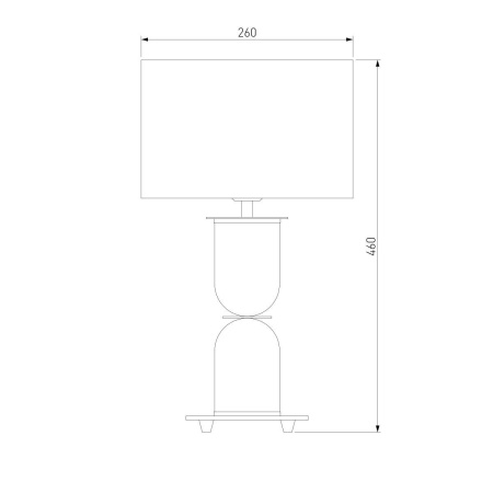 Настольная лампа Eurosvet Caprera 01153/1 никель