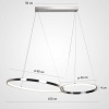 Подвесная люстра Imperium Loft Zenda D60+D40 313679-26