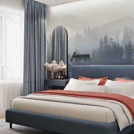 Настенный светильник Escada 10274/1 LED*5W Black