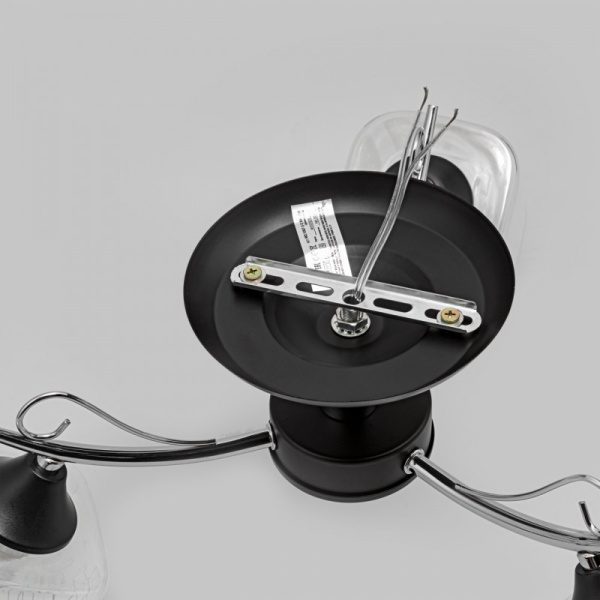 Потолочная люстра IMEX MD.1087-3-S BK+CH