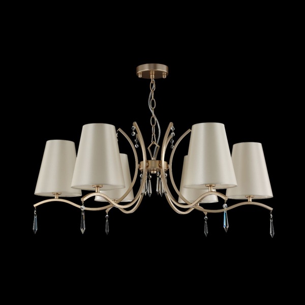 Подвесная люстра Crystal Lux Renata SP6 Gold