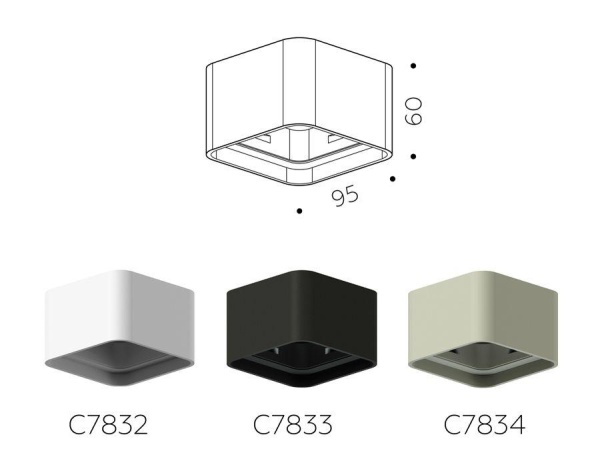 Корпус светильника Ambrella light DIY Spot C7833