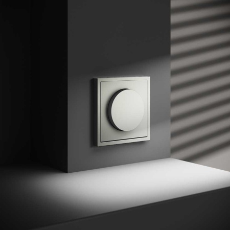 Светорегулятор встраиваемый Voltum S70 поворотно-нажимной 600 Вт, (сталь) VLS070305