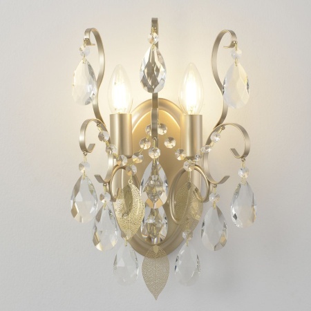 Настенный светильник Crystal Lux Esmiralda AP2 Gold