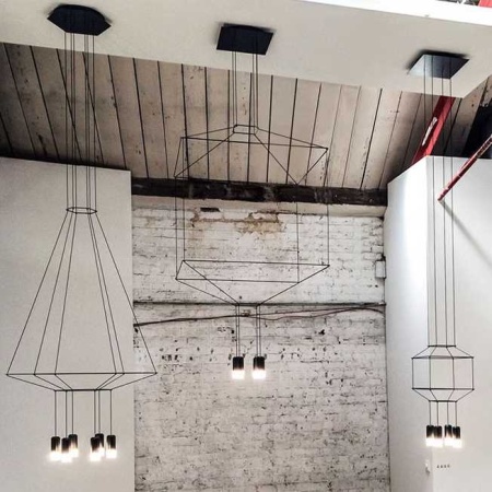 Подвесная люстра Imperium Loft Vibia Wireflow 84532-22