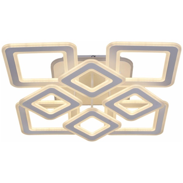 Потолочная светодиодная люстра Reluce 20536-0.3-4+4+1B WT