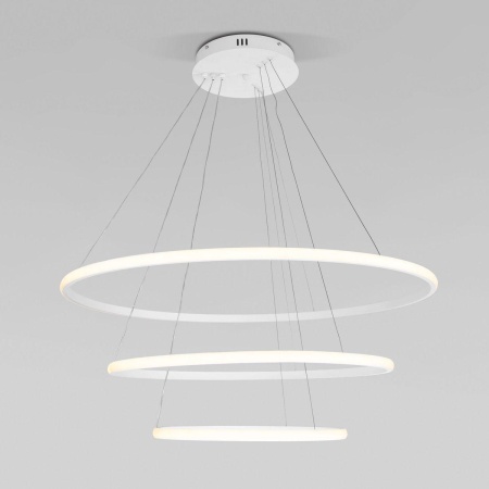 Подвесной светодиодный светильник Eurosvet Collars 90264/3 белый