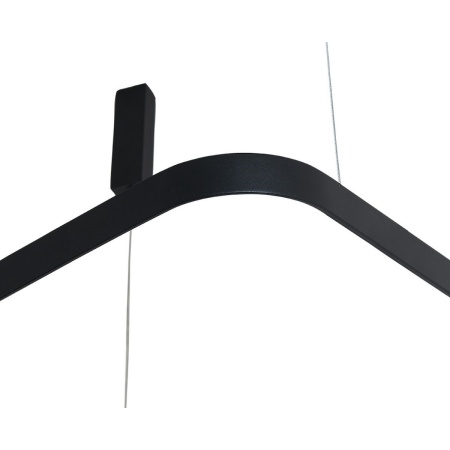 Подвесной светодиодный светильник Italline IT013-6024 black 3000K