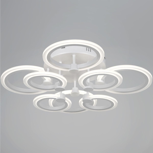 Потолочная светодиодная люстра Reluce 09502-0.3-4+4 WH