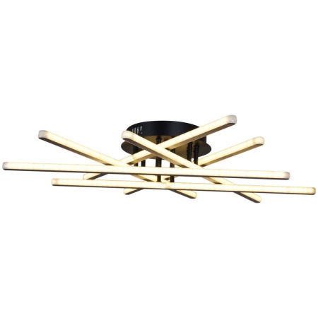 Потолочный светильник Reluce 08855-3.3-06C BK+GY