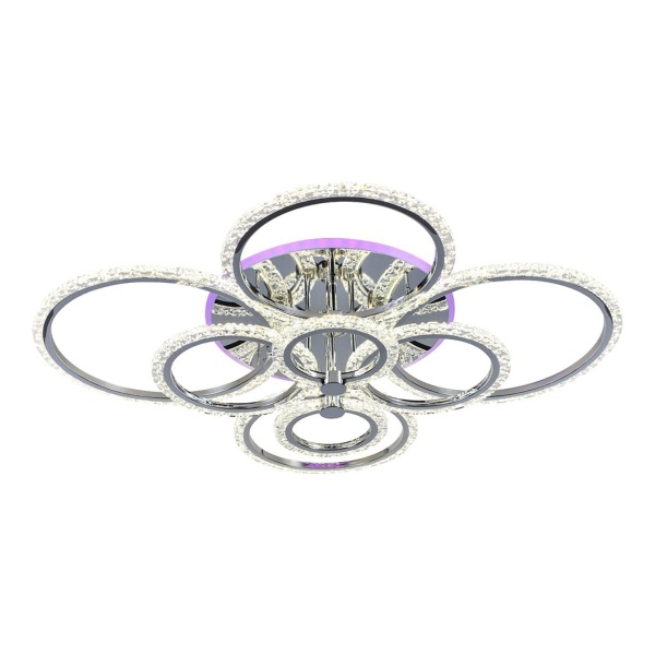 Потолочная светодиодная люстра Profit Light 18027/8 CHR