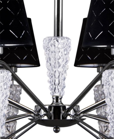 Подвесная люстра Lumien Hall Элисон 1016/8H-CR-BK