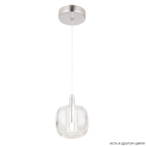Подвесной светильник Crystal Lux Box SP1 Chrome/Transparent