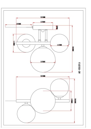 Бра Moderli Renny V10793-3W