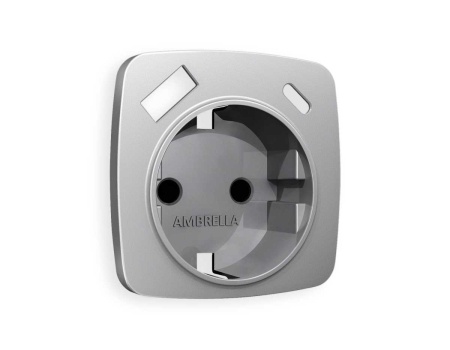 Лицевая панель розетки AMBRELLA VOLT OP5100