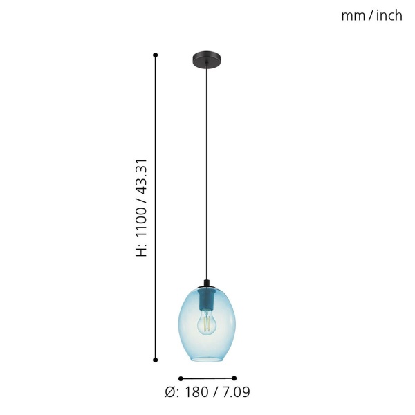 Подвесной светильник Eglo Cadaques 98583