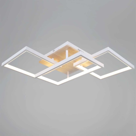 Потолочный светильник Reluce 49560-0.3-03 WH+WOOD