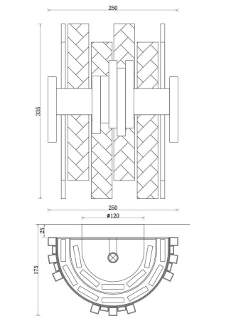 Настенный светильник Moderli Stasy V9011-2W