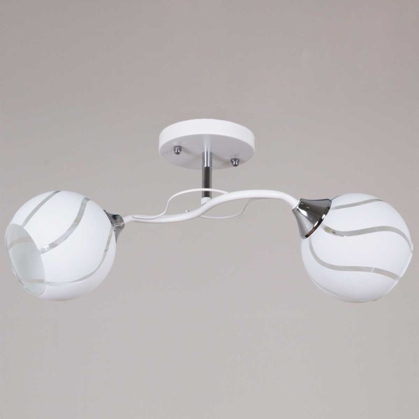 Потолочная люстра Reluce 99360-0.3-02 WH+CR