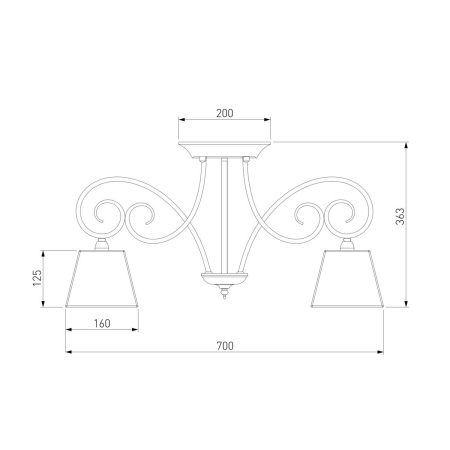 Подвесная люстра Bogates 303/6